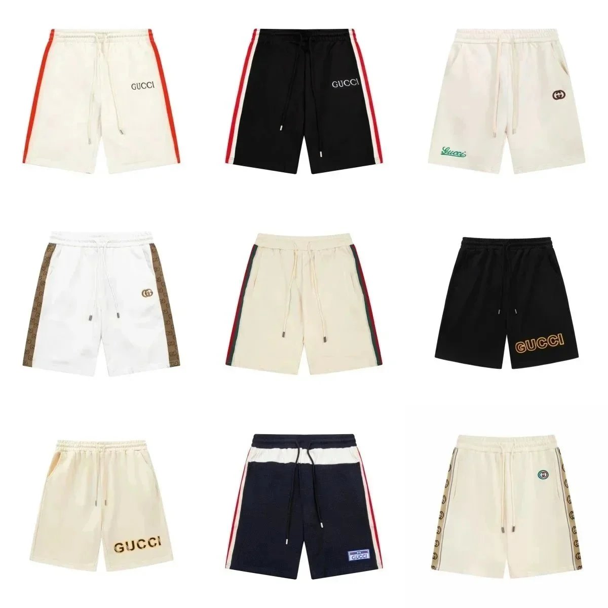 Gucci Men's Logo Print Sweat Shorts