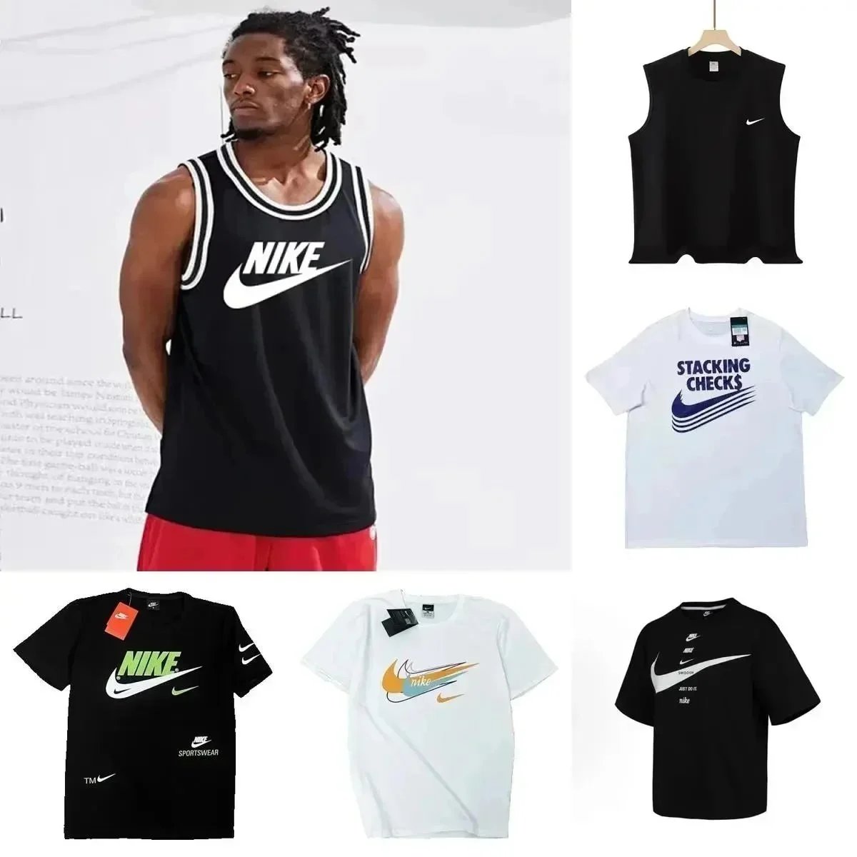 Nike Men's Sportswear T-Shirts and Tank Tops