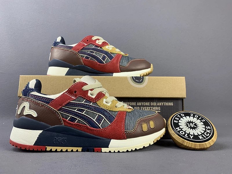 ASICS Gel-Kayano 5 OG Red Blue Brown Sneakers