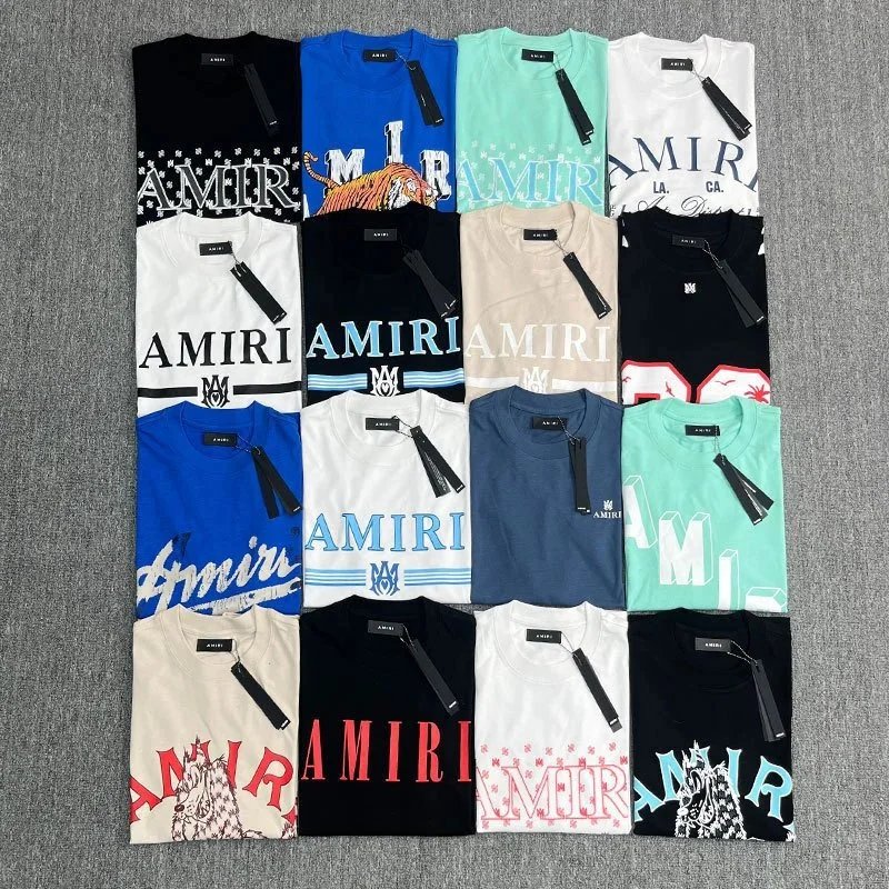 AMIRI T-Shirts Collection Men's Fashion Streetwear