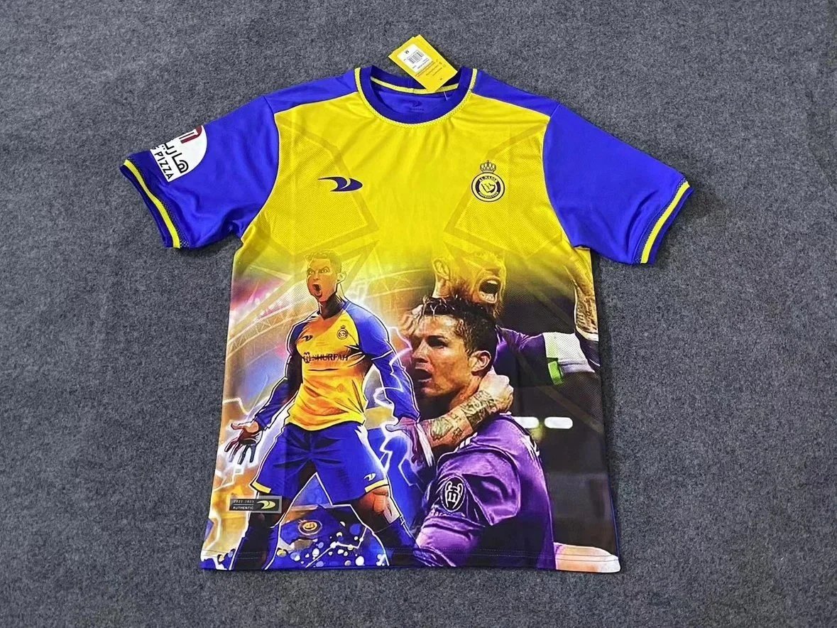 Al Nassr Cristiano Ronaldo 2023-2024 Home Jersey Football Shirt