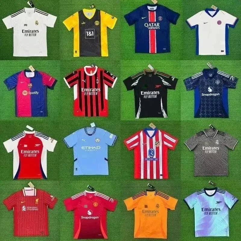 Official Football Club Jerseys for Men and Women