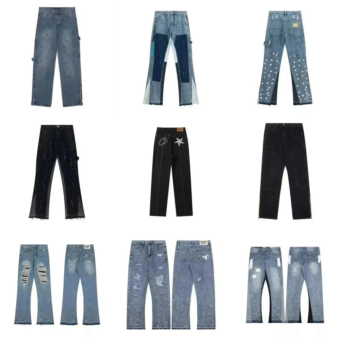 MALLERY CROFT Denim Pants Collection for Men and Women