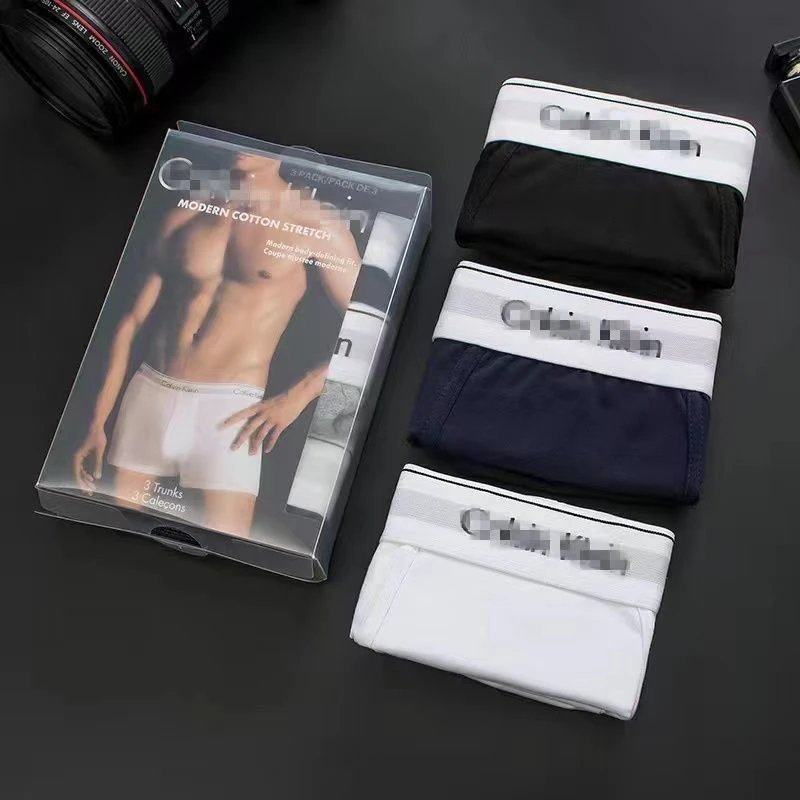 Calvin Klein Men's Modern Cotton Stretch Trunks 3-Pack