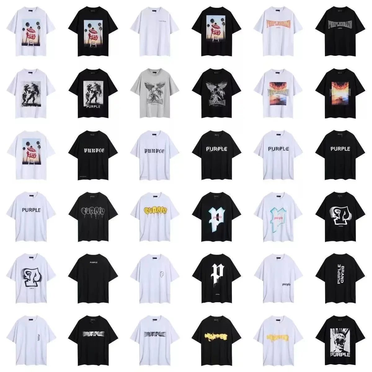Purple Brand T-Shirts Collection - Streetwear Fashion