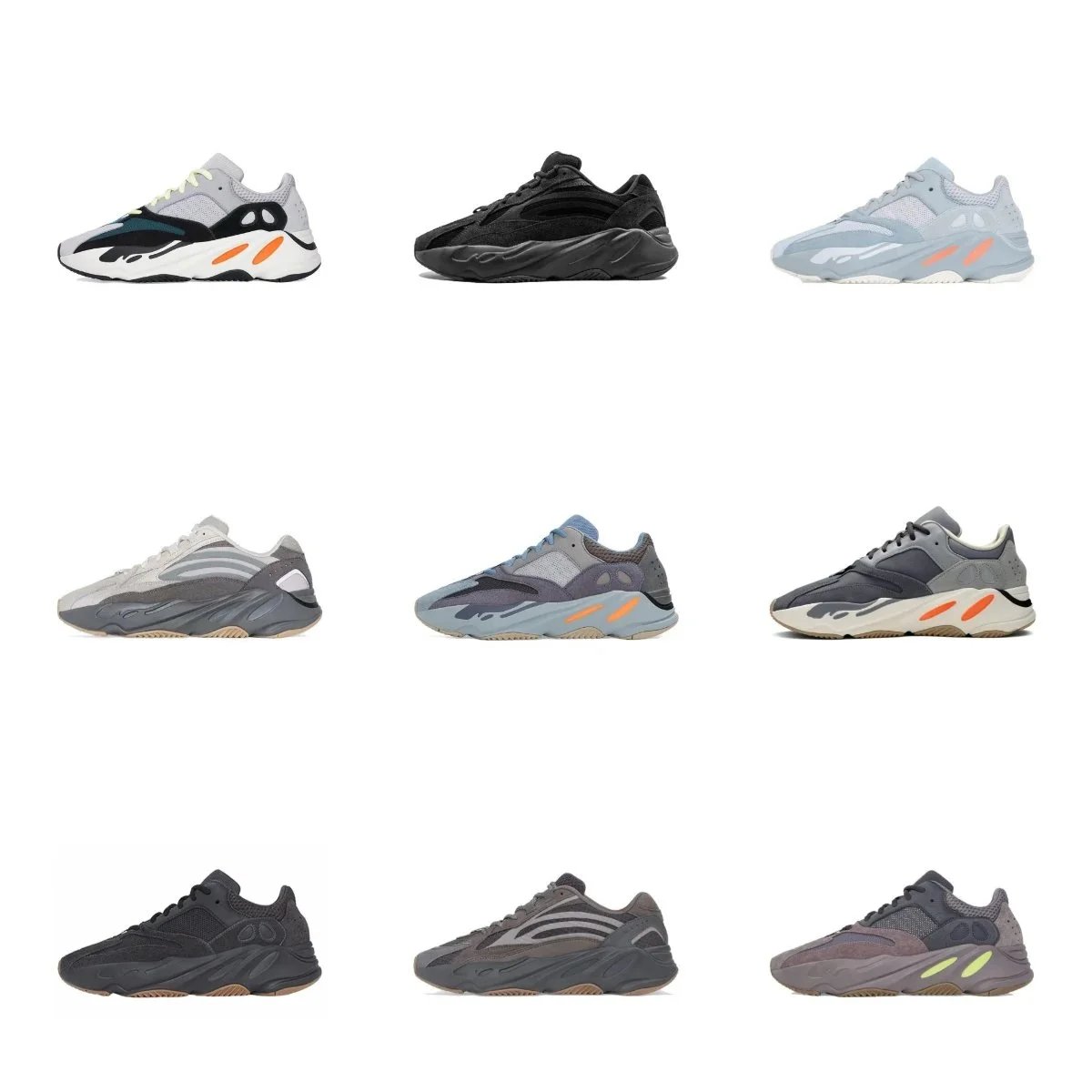 Yeezy Boost 700 Sneakers - Multiple Colorways Available