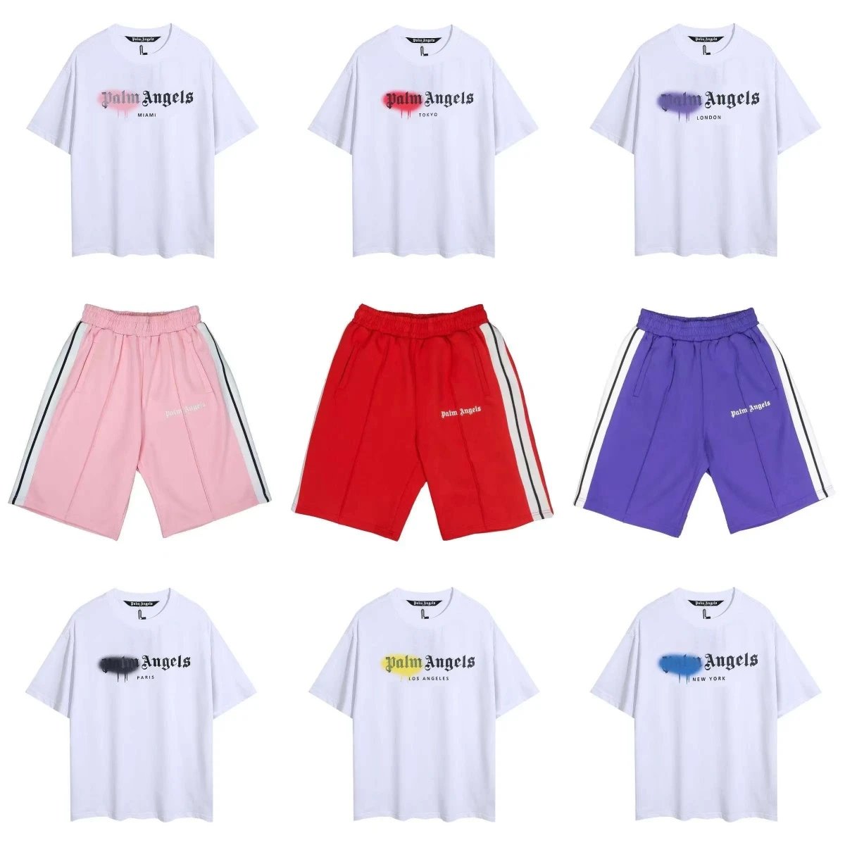 Palm Angels T-Shirts and Shorts Collection