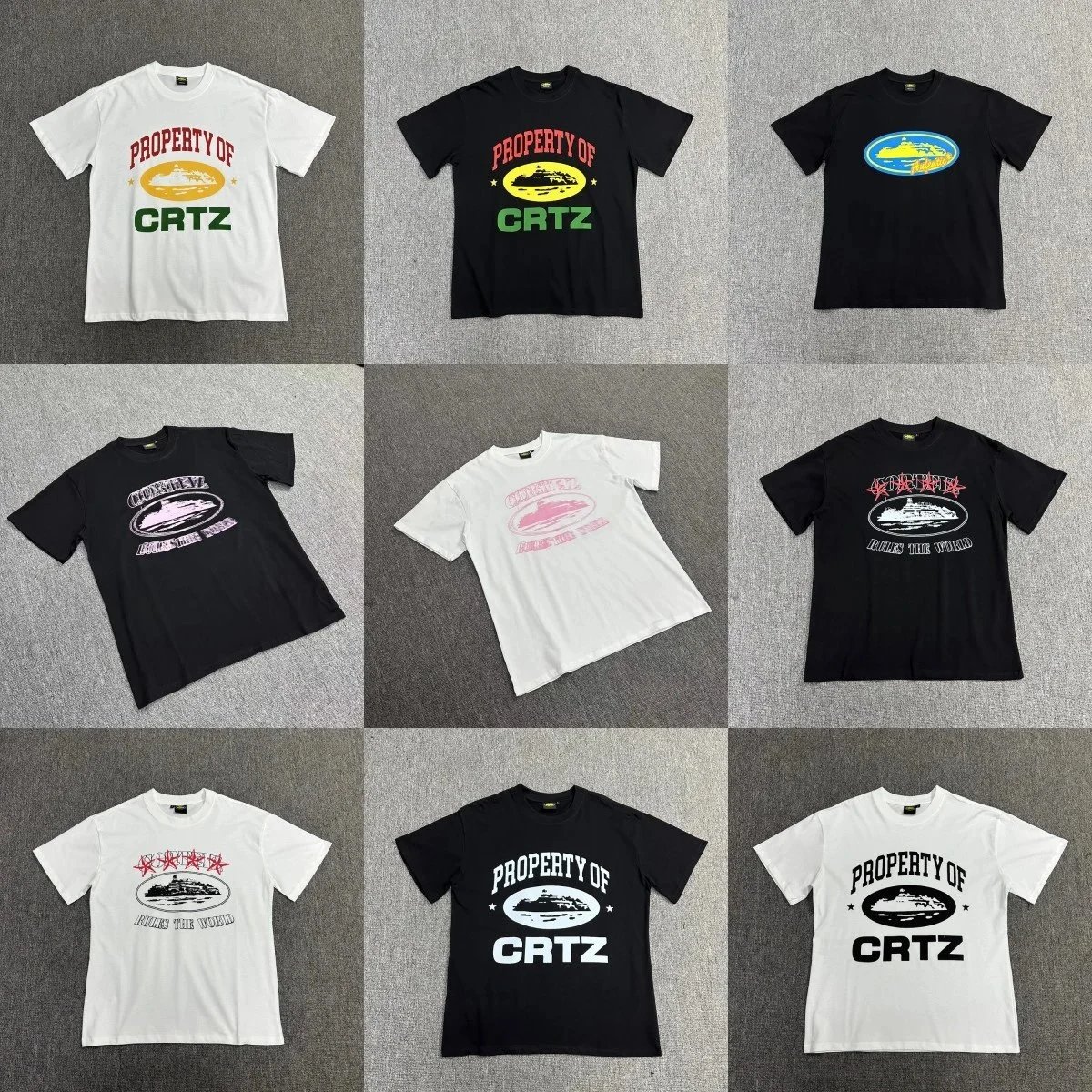 CRTZ Property of T-Shirt Collection - Streetwear Fashion