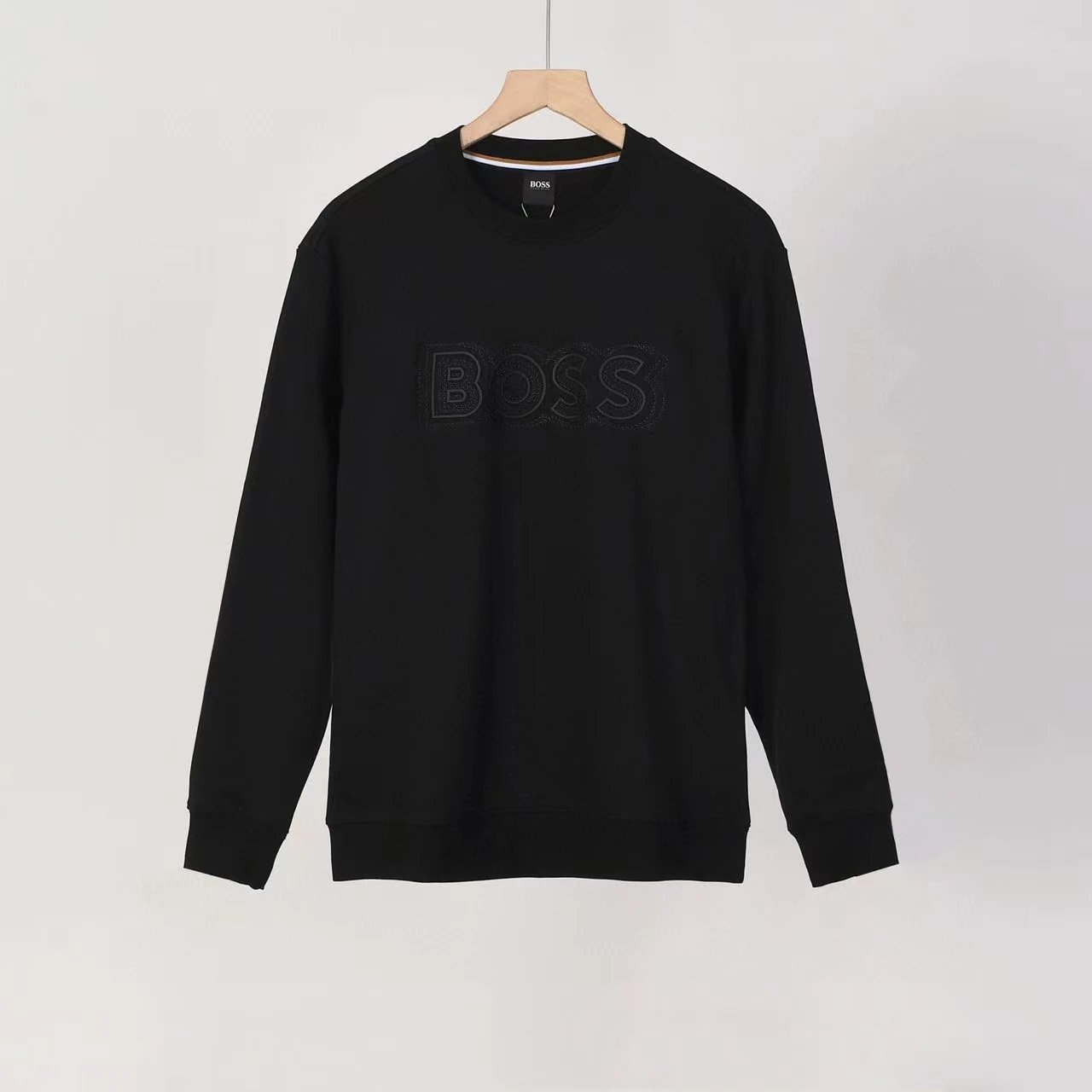 BOSS Black Logo Sweatshirt Men's Casual Wear