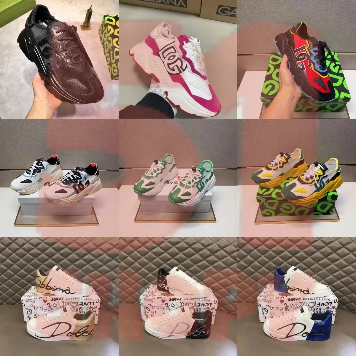 Dolce & Gabbana Sneakers Fashion Designer Shoes