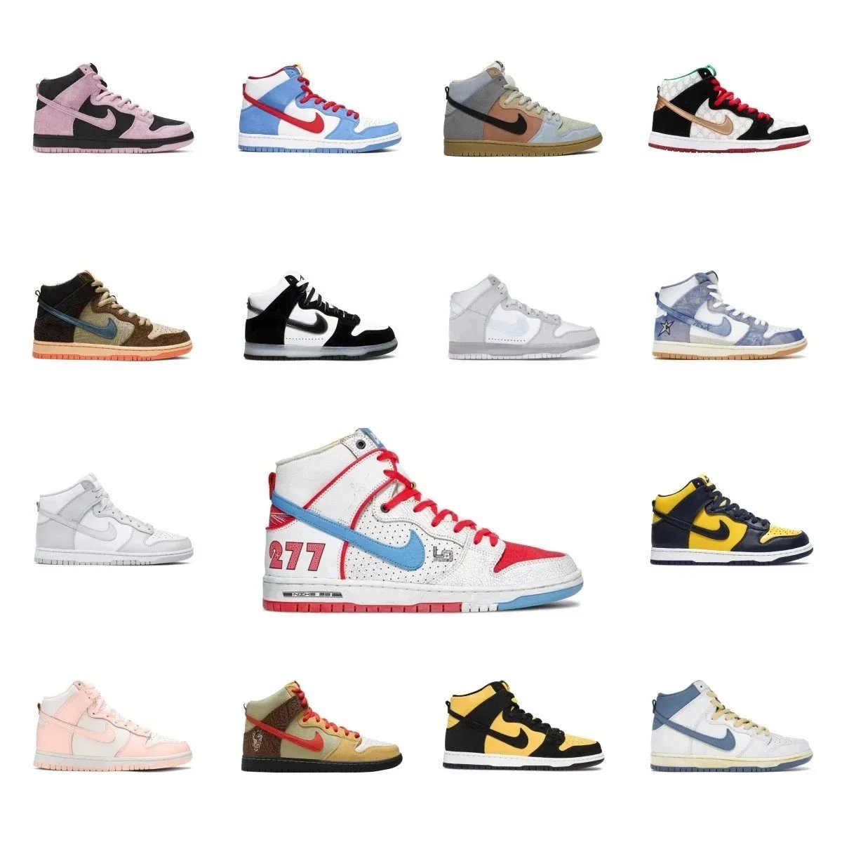 Nike Dunk High Sneakers Collection