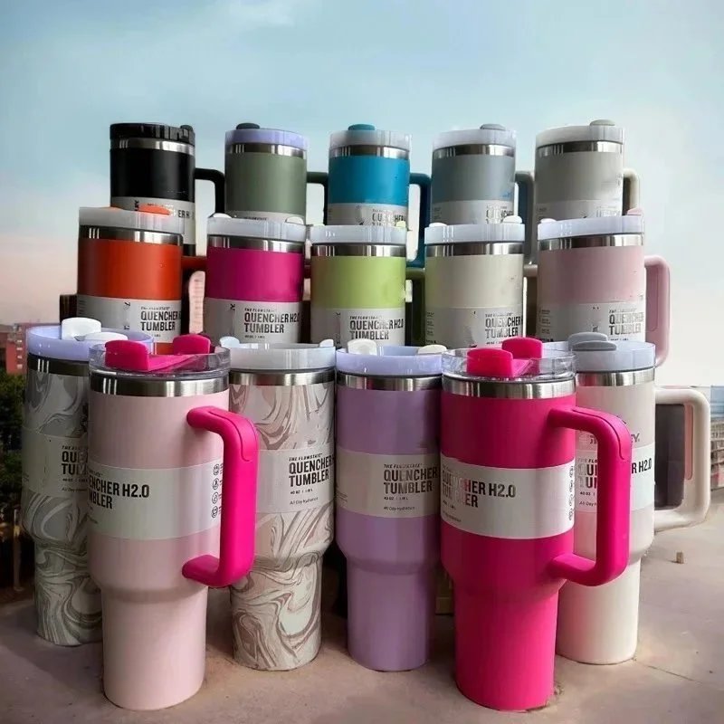 Quencher H2.0 Tumbler Insulated Travel Mug with Handle