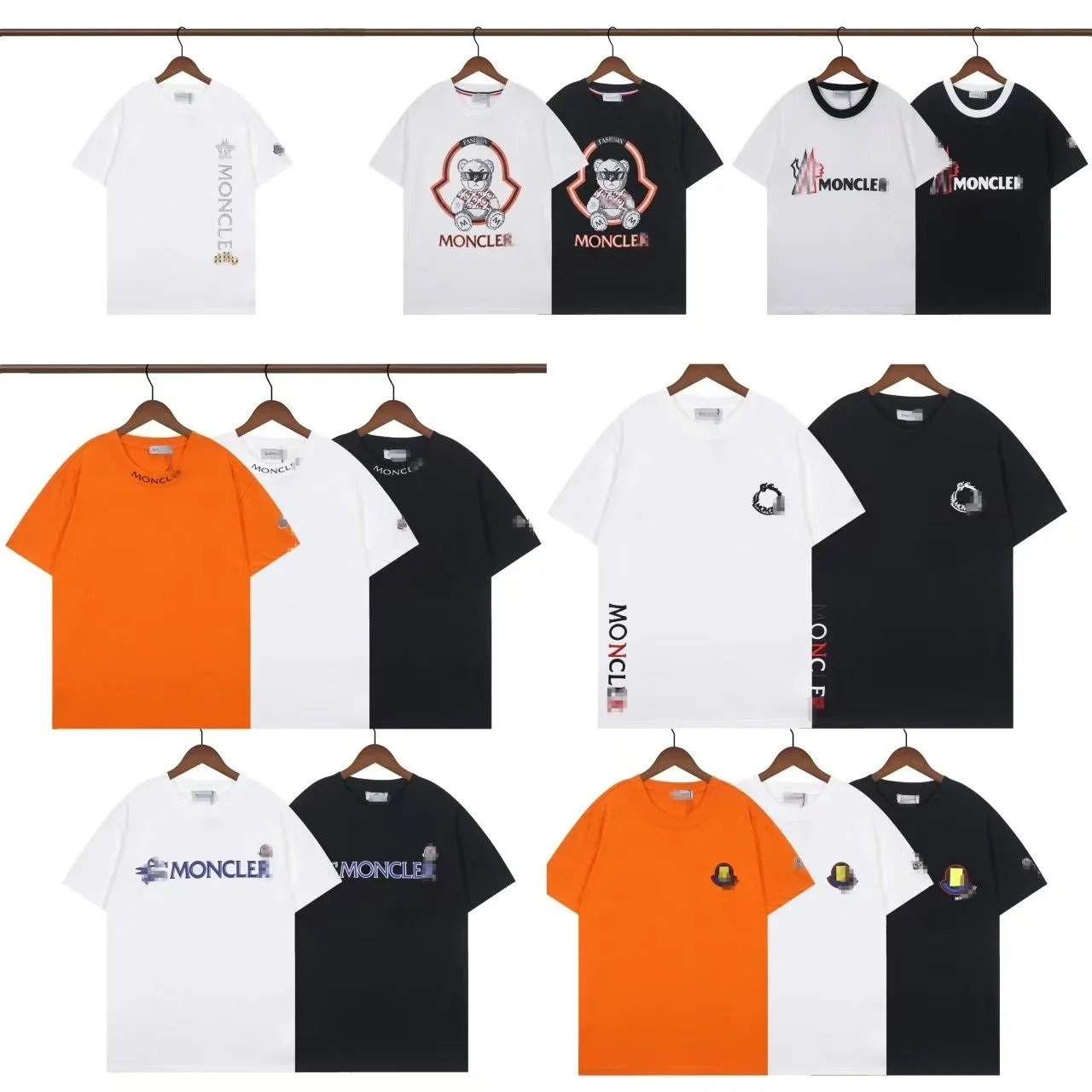 Moncler T-Shirts for Men and Women Fashion Casual Wear