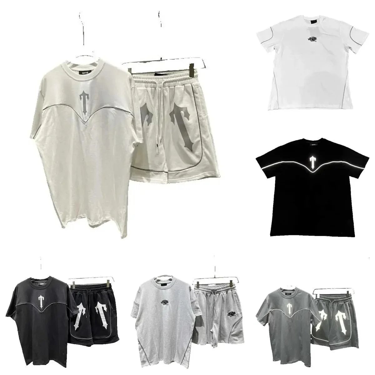 Trend Fashion T-Shirt and Shorts Set for Men and Women