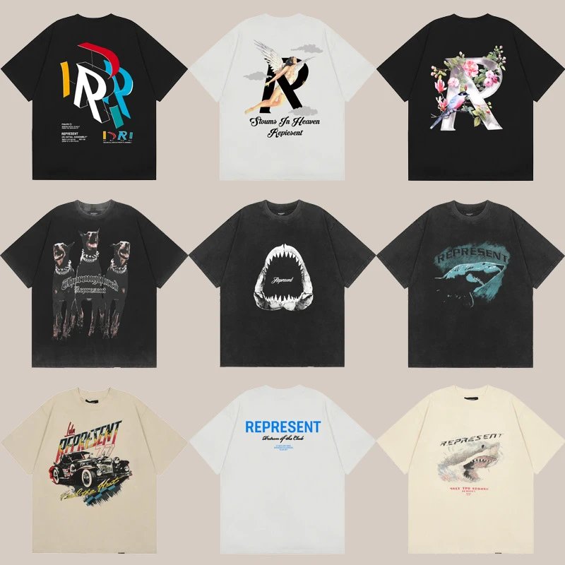 Represent T-Shirts Collection - Streetwear Fashion Tees