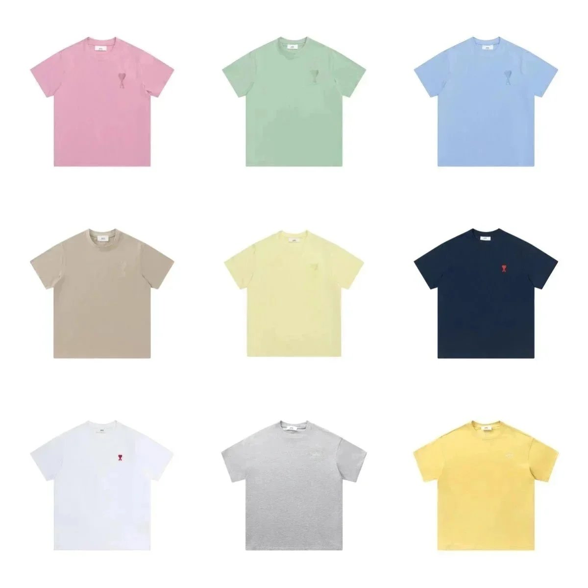 Basic Cotton T-Shirt for Men and Women in Multiple Colors