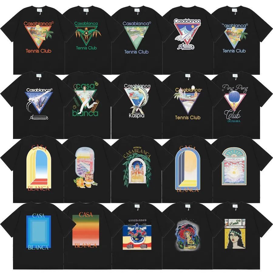 Casablanca Tennis Club T-Shirts Collection