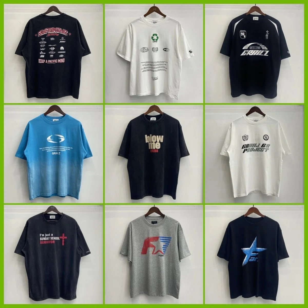 GRAILZ T-Shirts Collection - Streetwear Fashion Tees