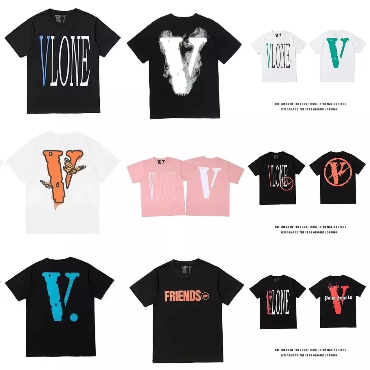 VLONE T-Shirts Collection Streetwear Fashion Brand