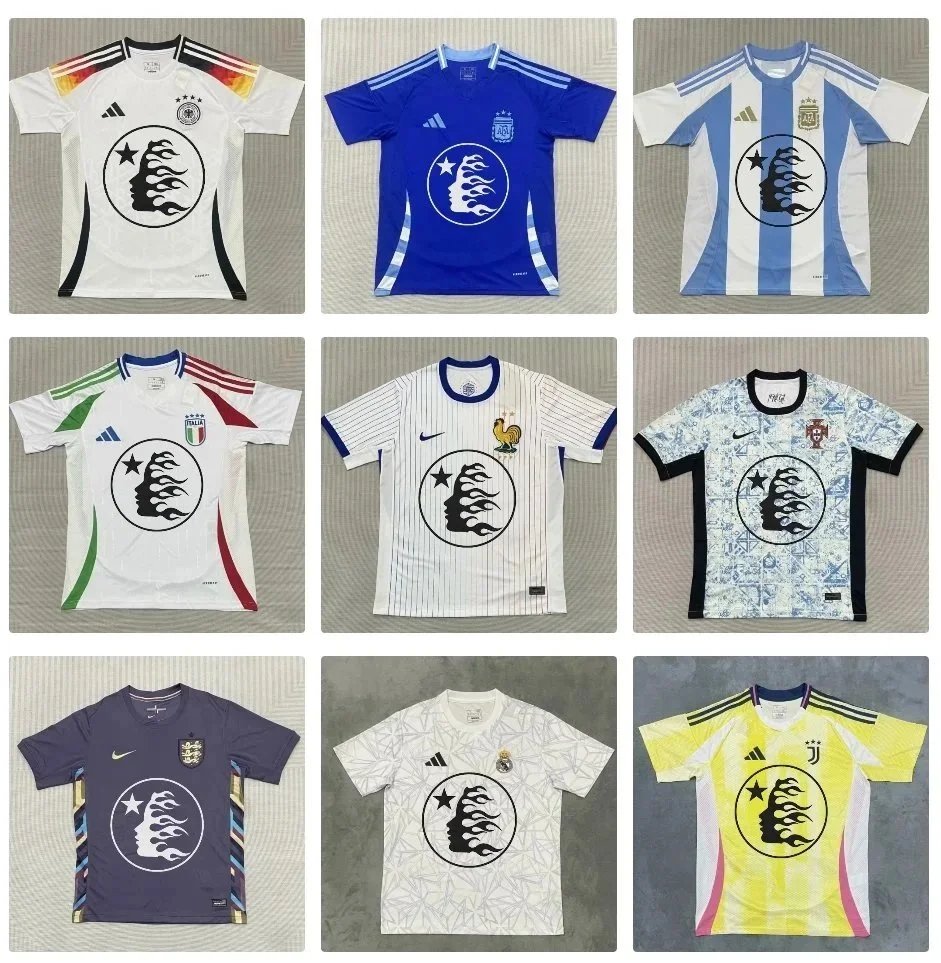 Custom Football Jersey Collection with Unique Logo Design