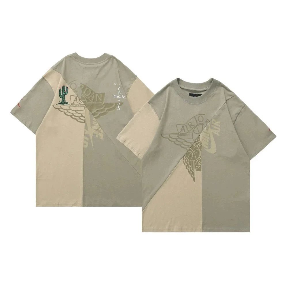 Nike Air Jordan Wings T-Shirt Desert Cactus Design