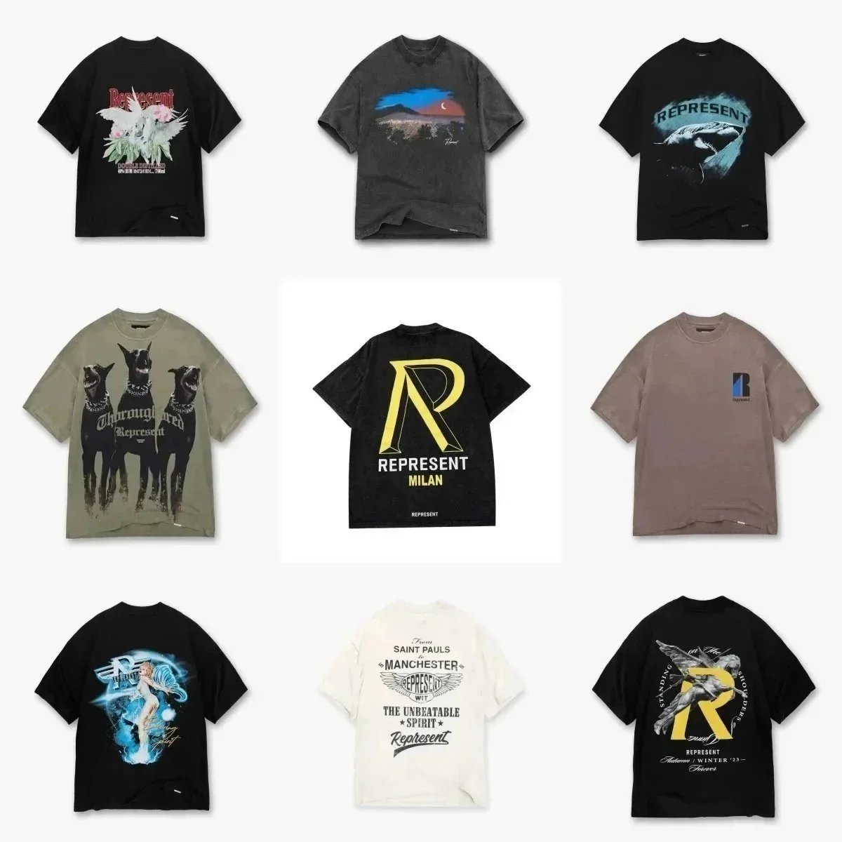 Represent T-Shirts Collection - Streetwear Fashion