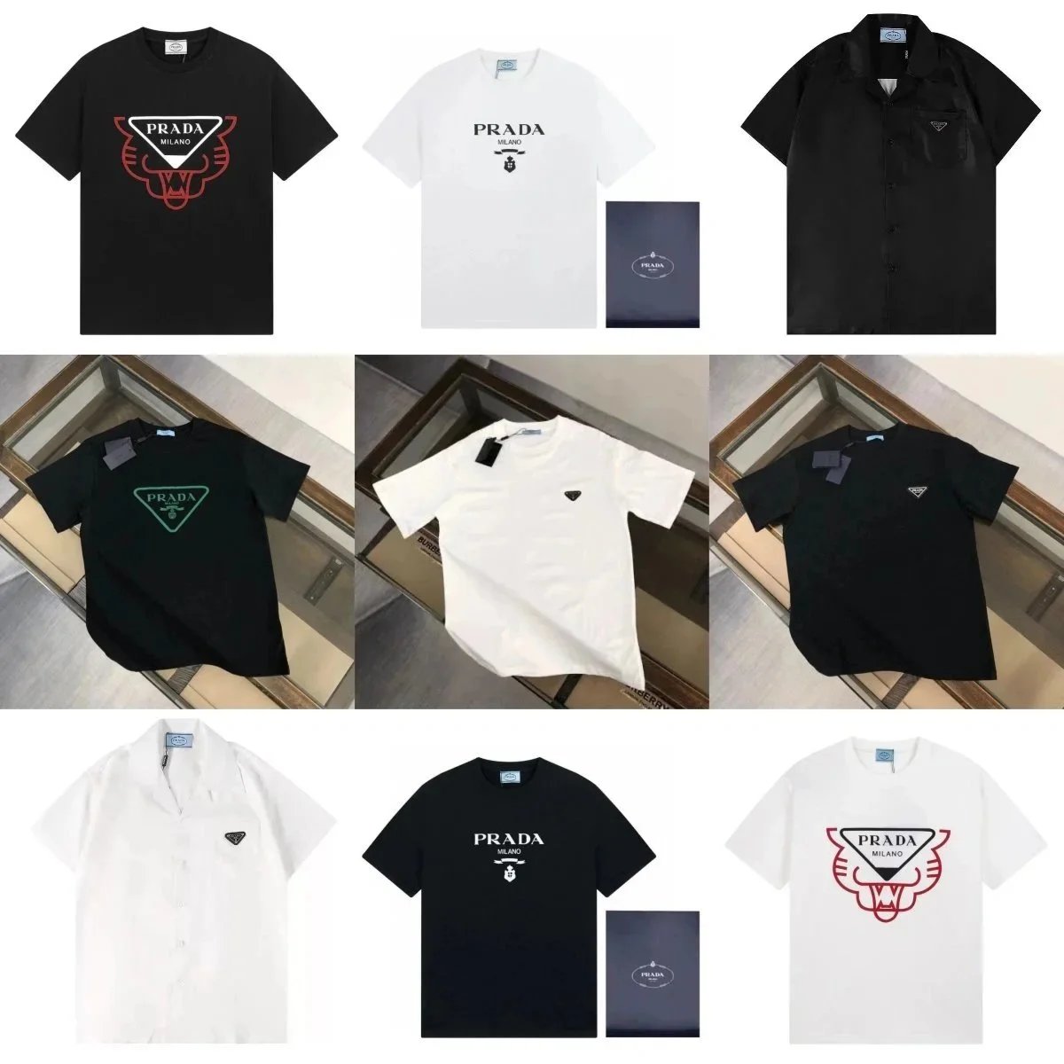 Prada Milano T-Shirts and Shirts for Men