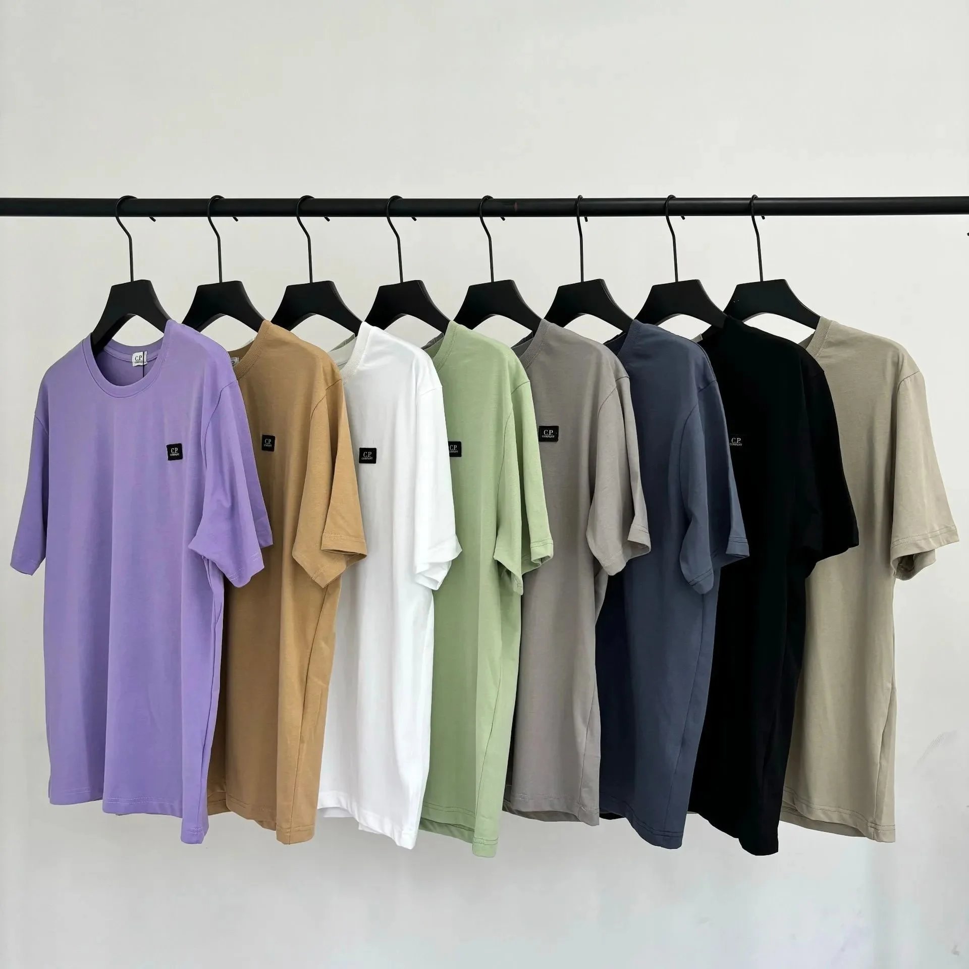 CP Basic Cotton T-Shirt Unisex Casual Short Sleeve Tee
