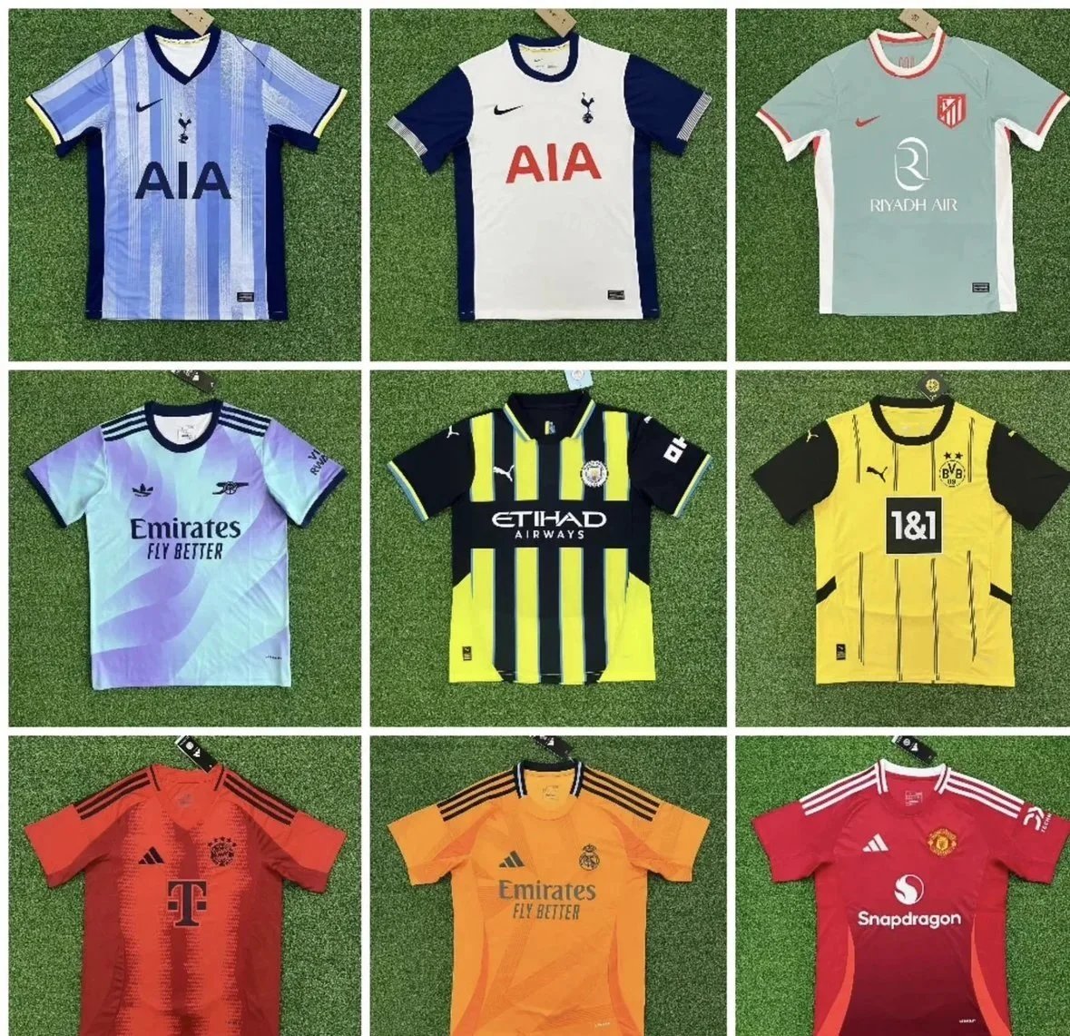 Official Football Club Jerseys from Top Teams