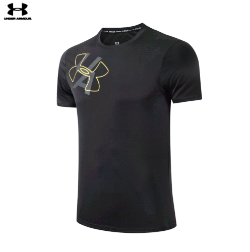 Under Armour Men's Black Performance T-Shirt with Logo