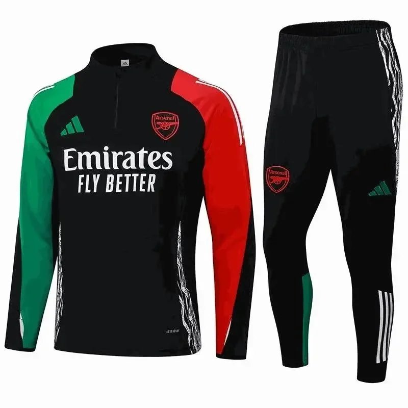 Arsenal Training Kit 2023-2024 Black Red Green