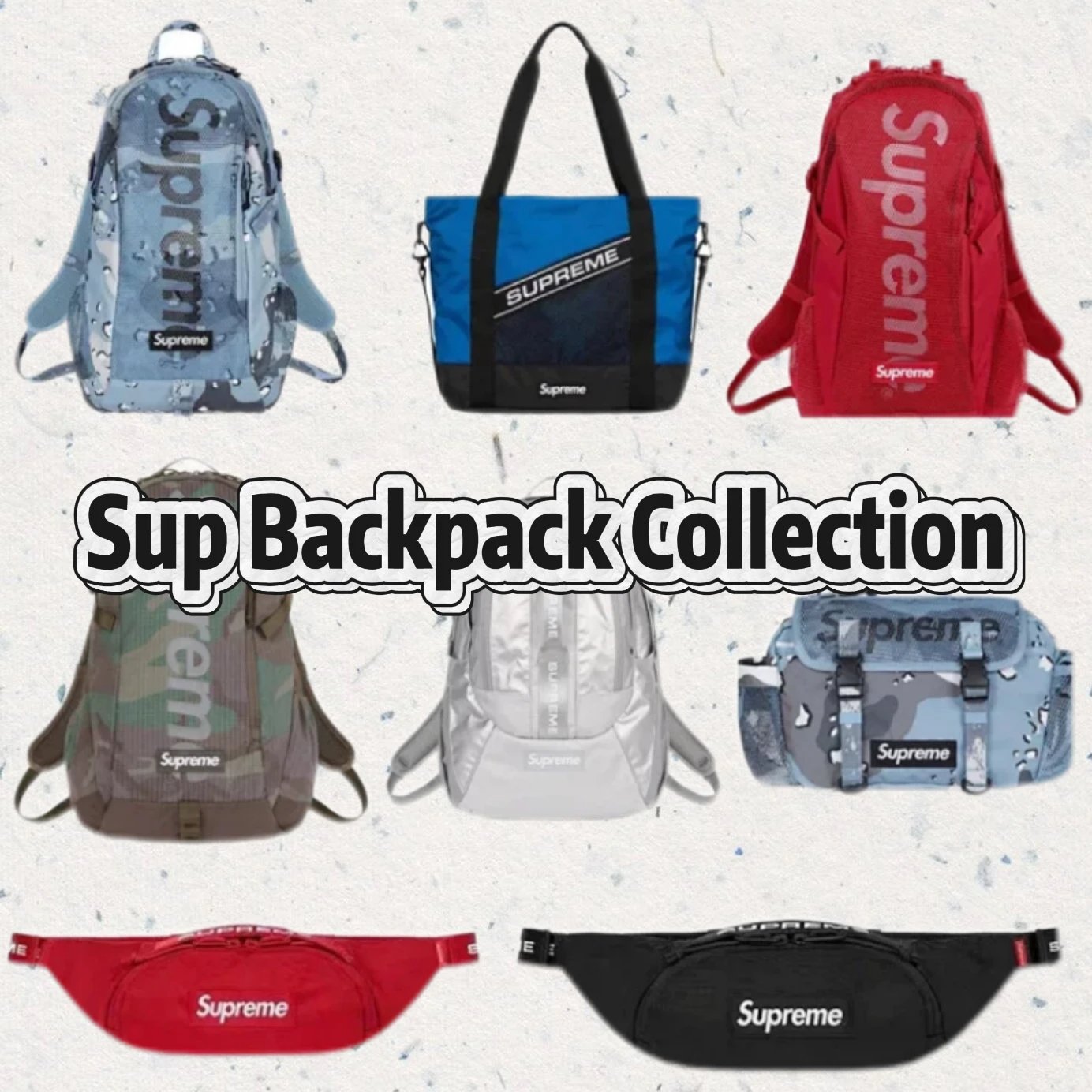 Supreme Backpack Collection - Stylish Bags for Everyday Use