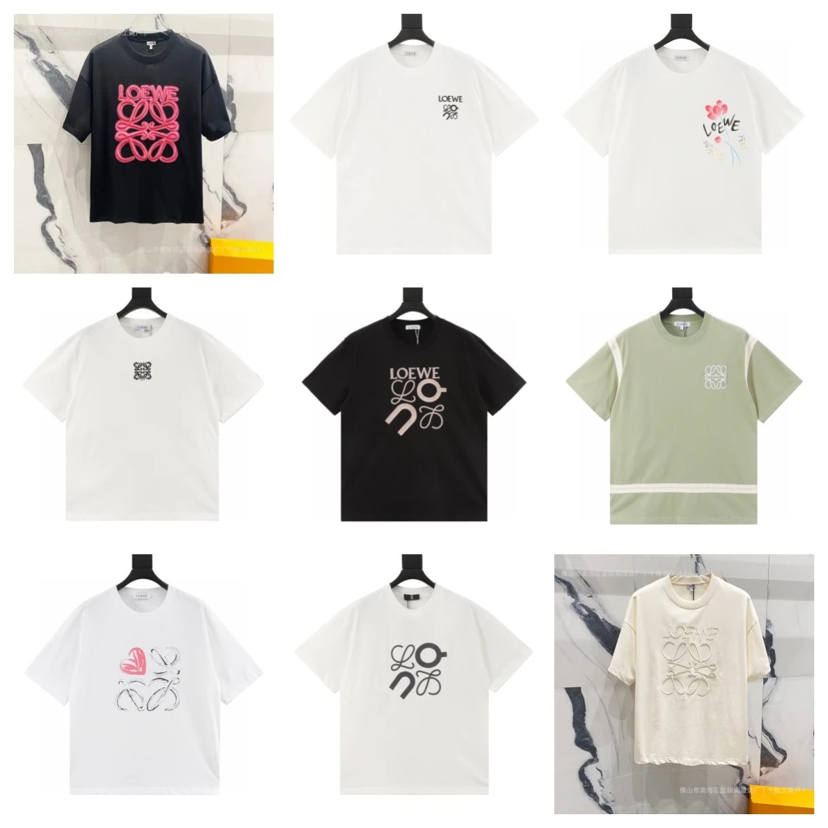 LOEWE T-Shirts Collection - Fashionable Logo Design Tees