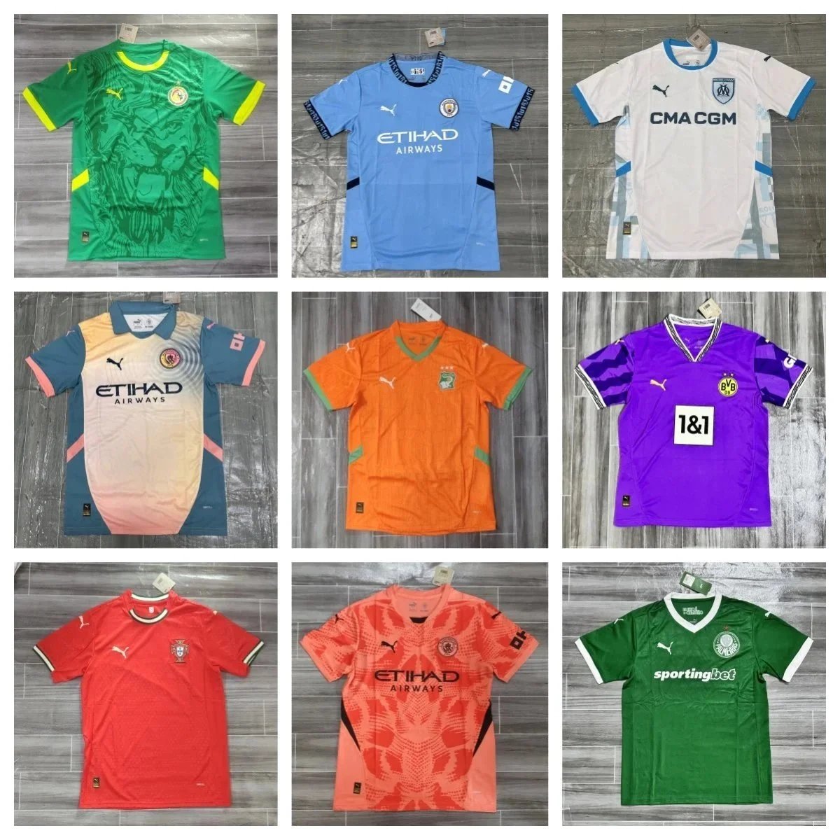 Puma Football Jerseys Collection for Men and Women