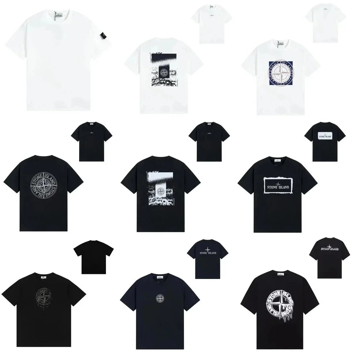 Stone Island T-Shirts Collection Men's Casual Wear