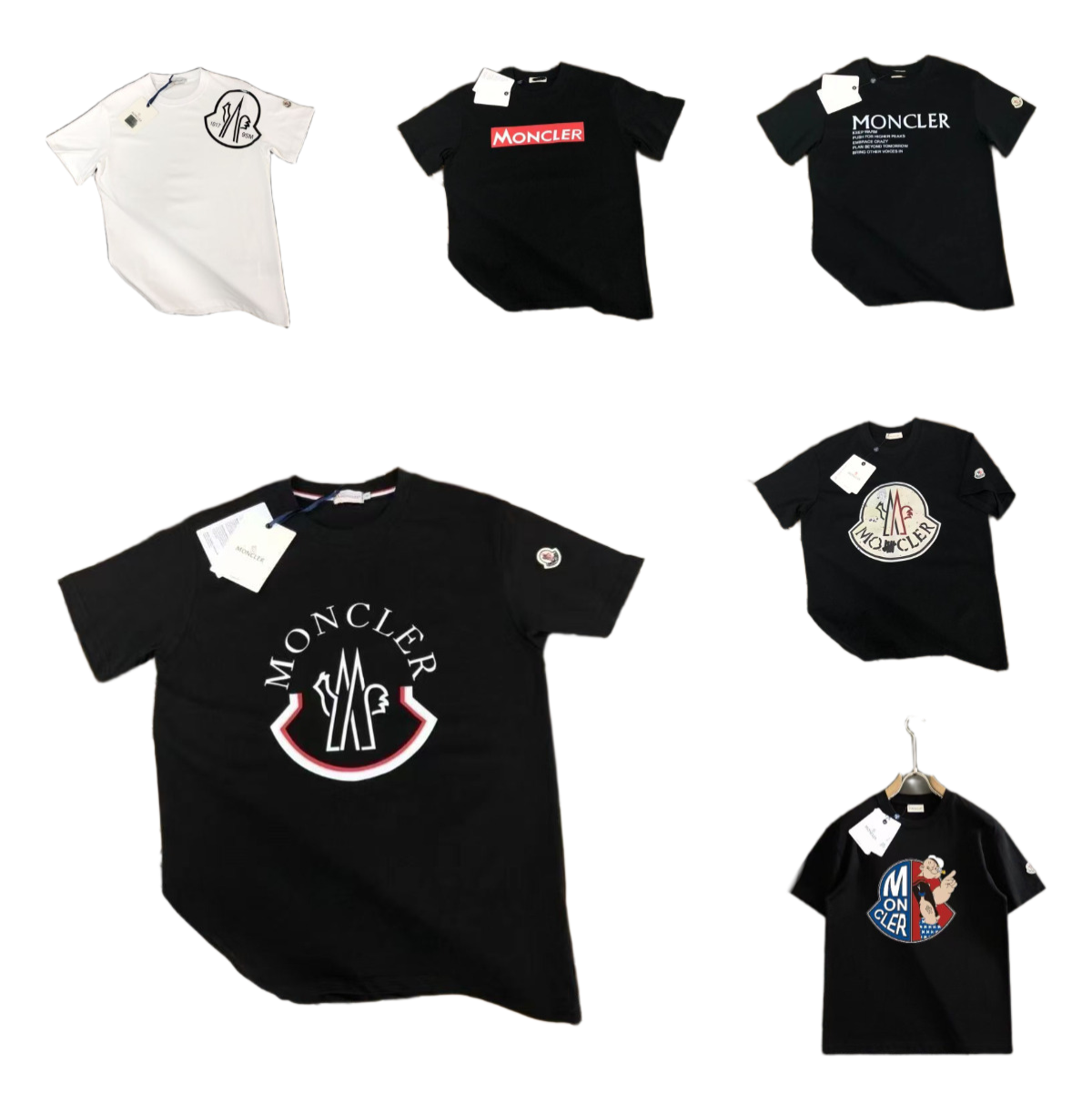 Moncler T-Shirts for Men and Women - Premium Fashion Tees