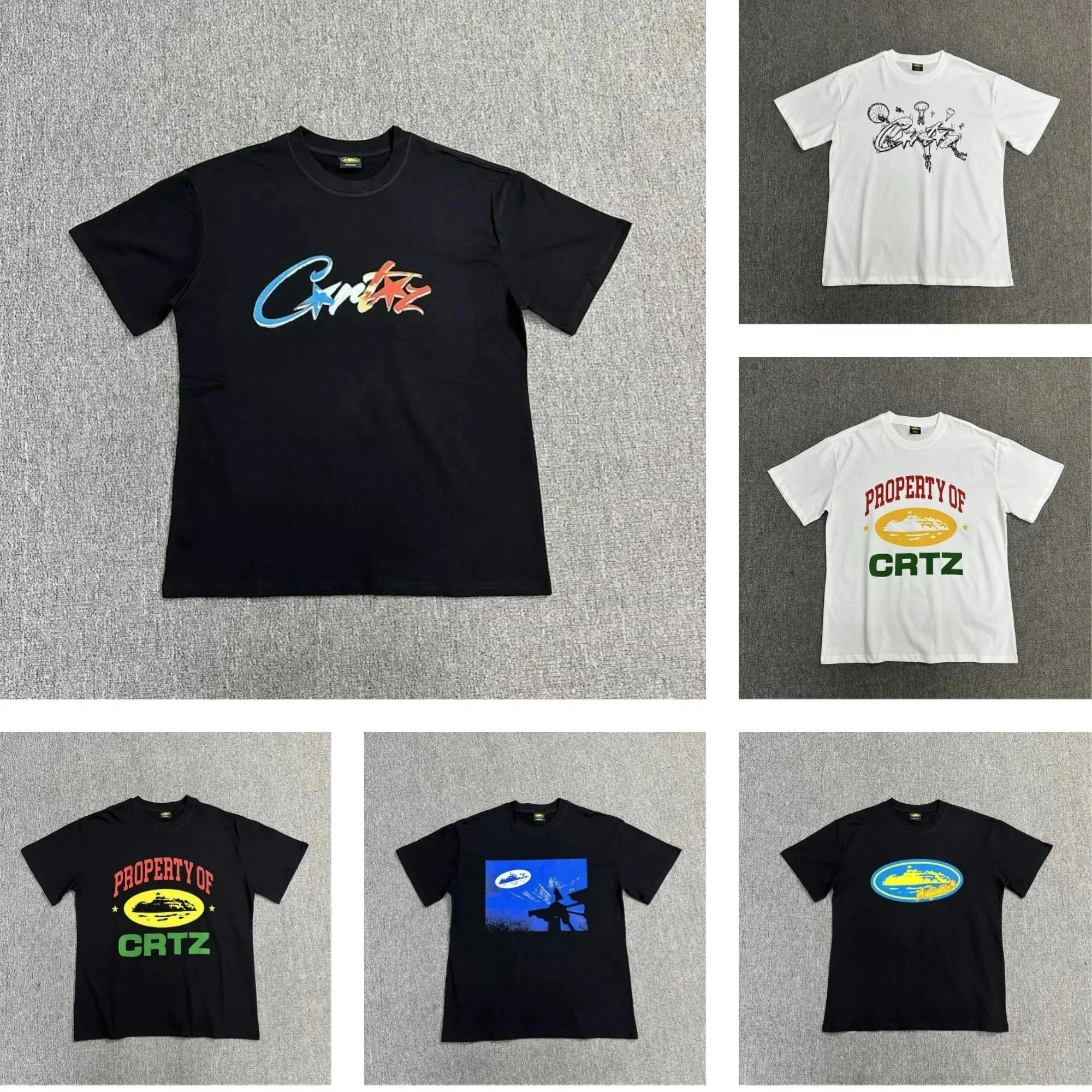 CRTZ T-Shirts Collection - Streetwear Fashion Design