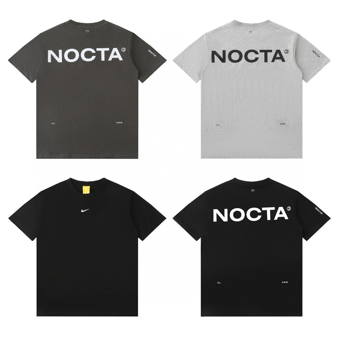 NOCTA x Nike T-Shirt Collection Black Gray Men's Streetwear