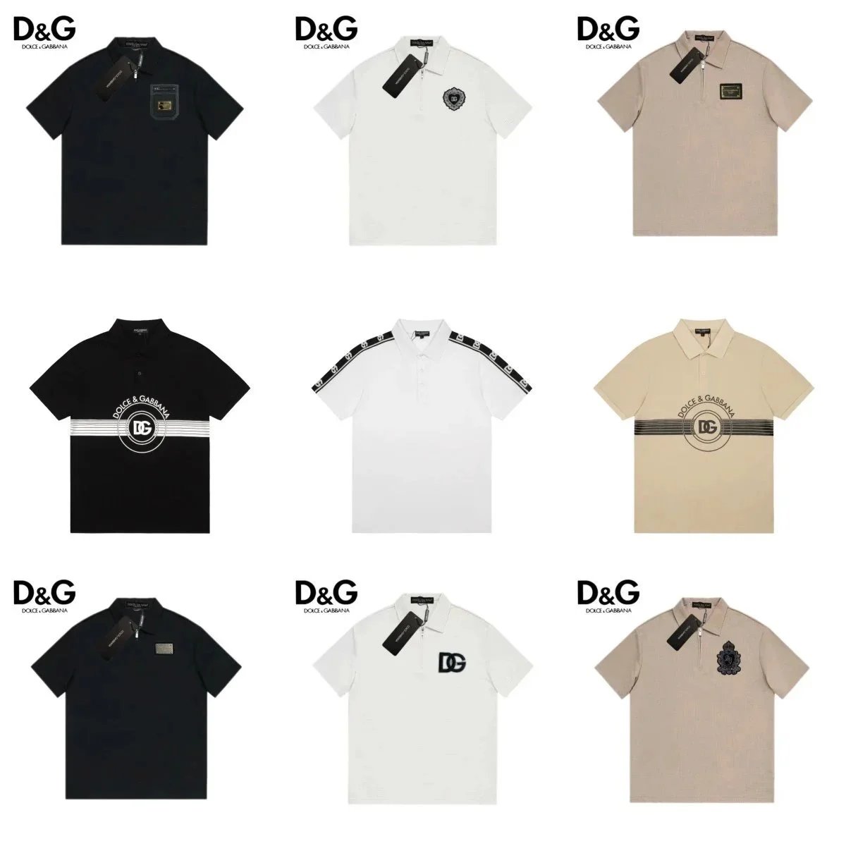 Dolce & Gabbana Men's Polo Shirts Collection