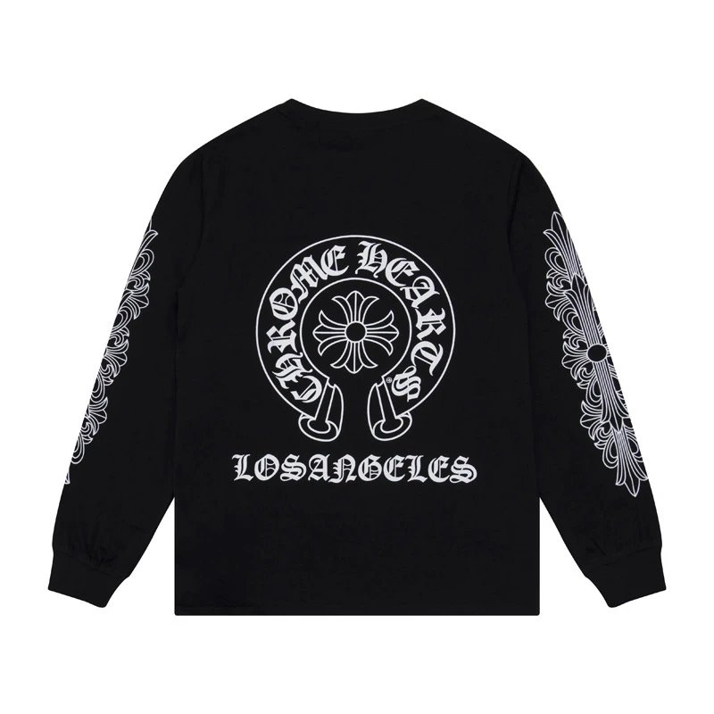 Chrome Hearts Los Angeles Long Sleeve T-Shirt Black