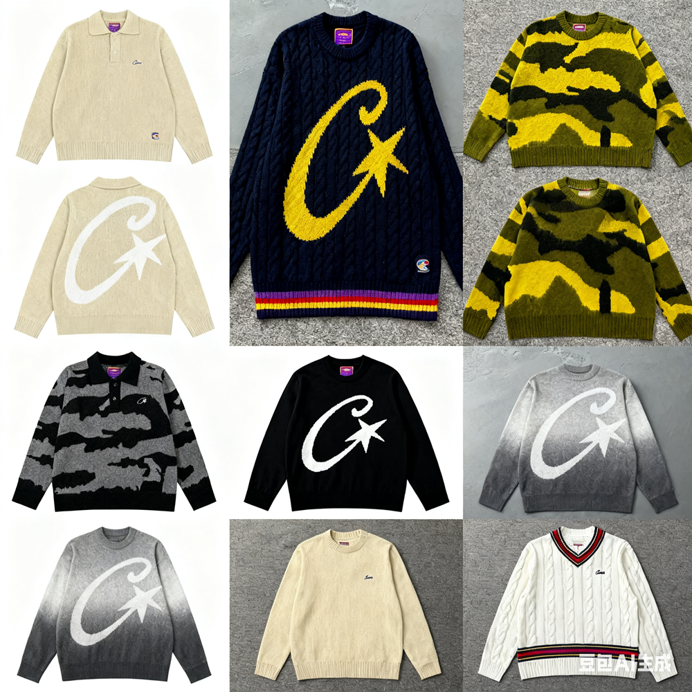 Cactus Jack Sweaters Collection - Stylish Knitwear for Men