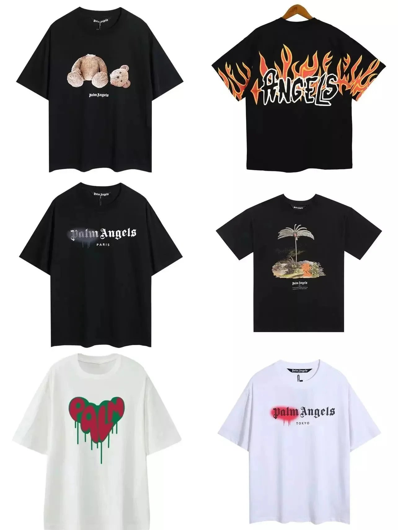 Palm Angels T-Shirts Collection - Streetwear Fashion