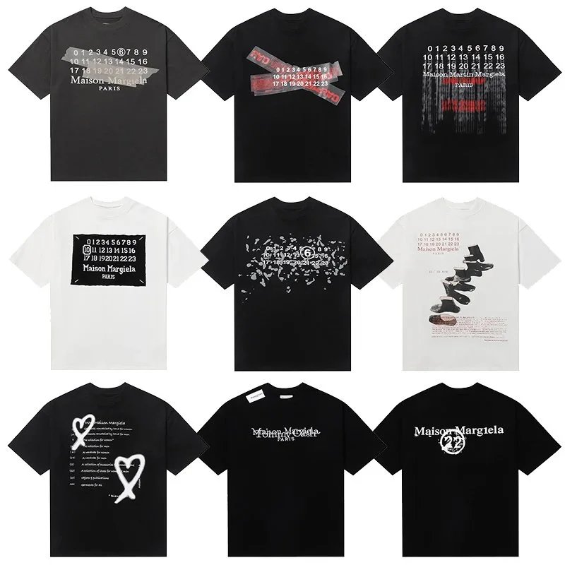 Maison Margiela T-Shirts with Graphic Prints and Logo Design