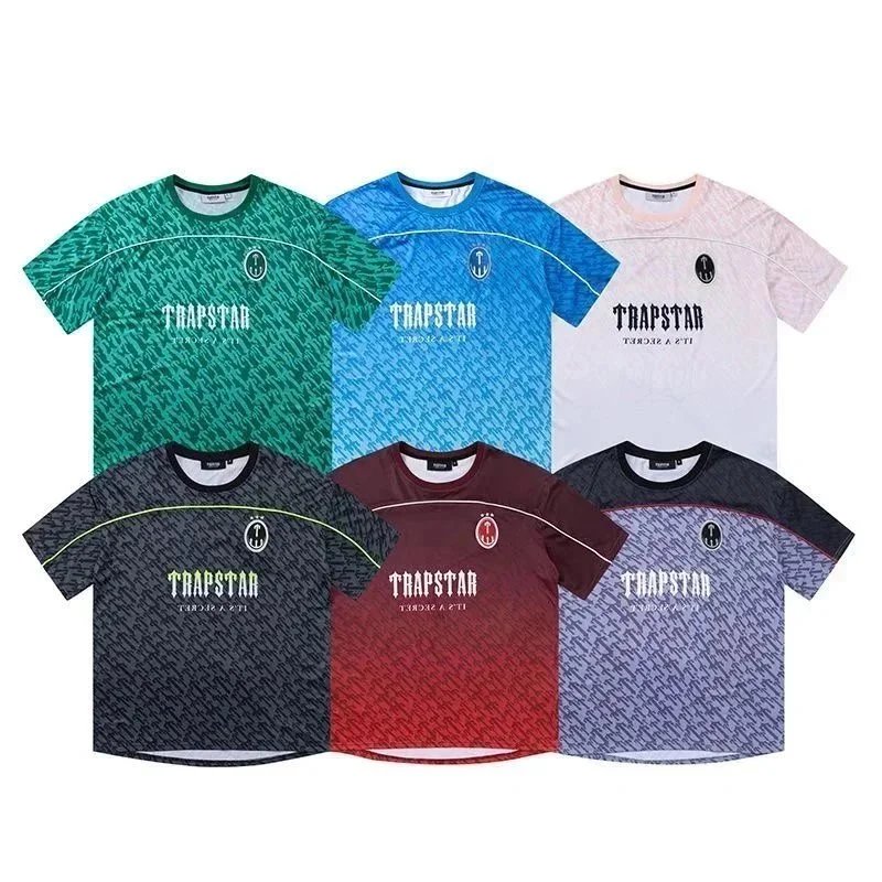 TRAPSTAR Men's Fashion T-Shirts Sporty Design Short Sleeve Tee