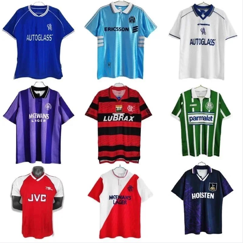 Vintage Football Jerseys Retro Soccer Shirts Classic Team Kits