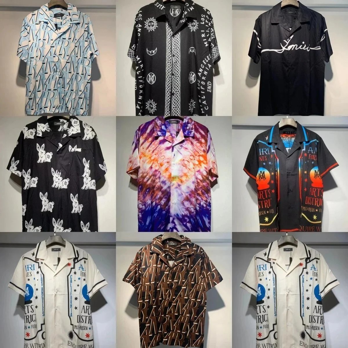 MARC JACOBS Printed Short Sleeve Shirts for Men