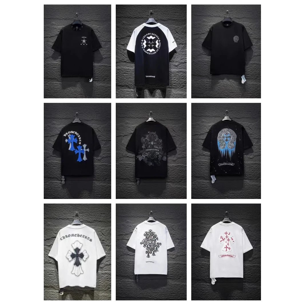 CROOKED T-Shirts Streetwear Graphic Tees Men's Fashion