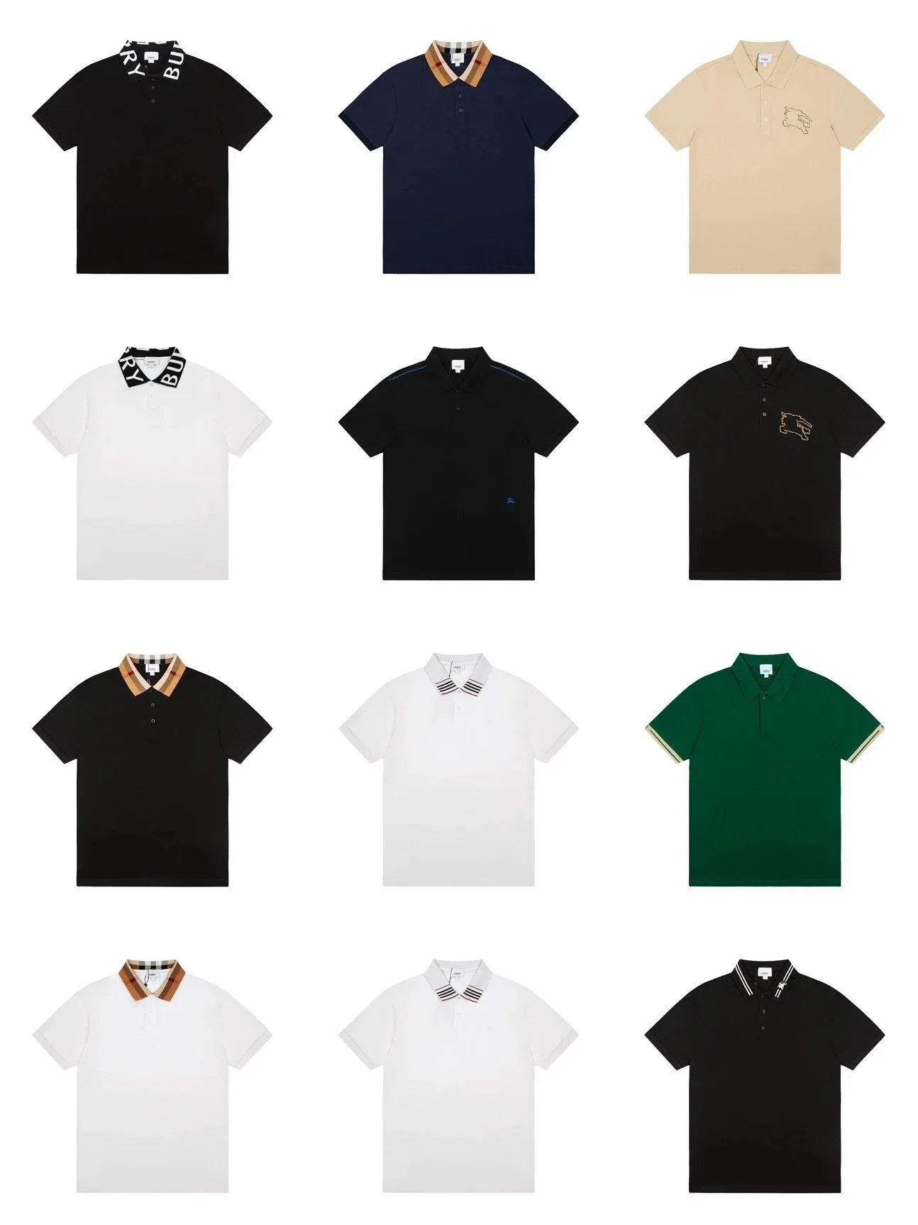 Burberry Polo Shirts Men's Collection Classic Cotton Pique
