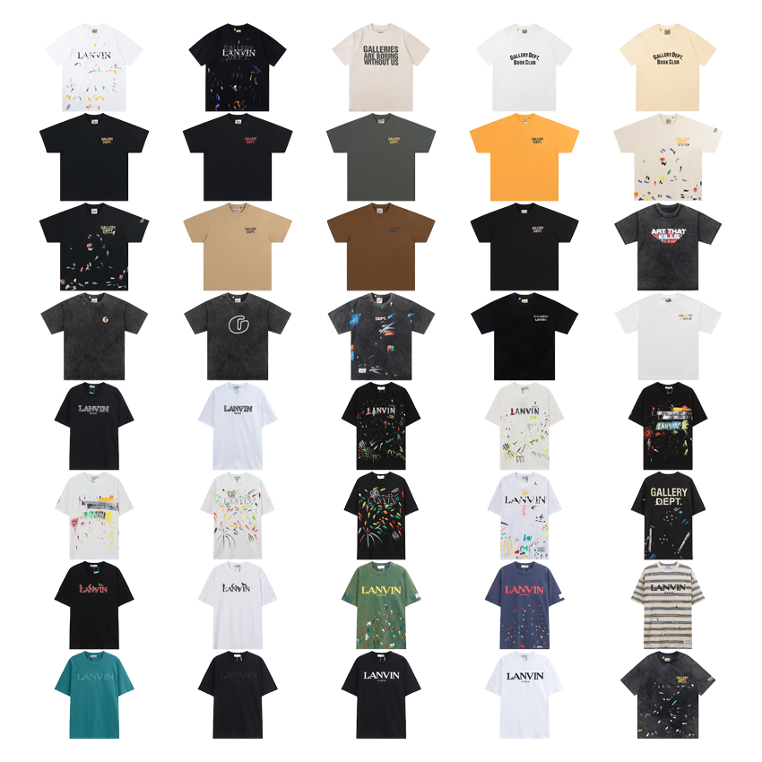 LANVIN T-Shirts Collection | Fashionable Graphic Tees for Men