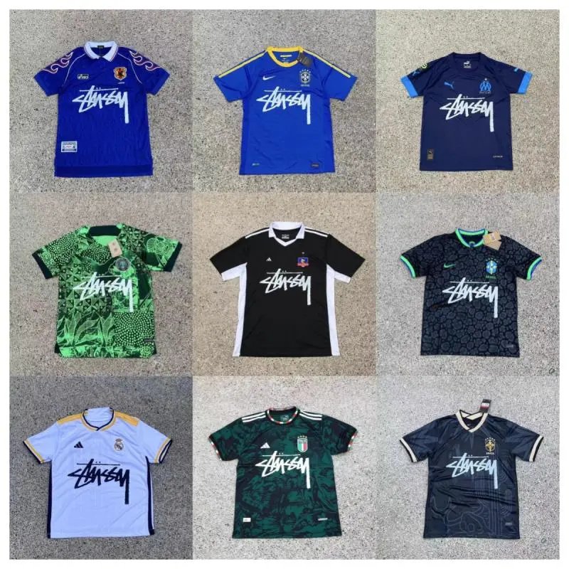Stussy x Football Club Collaborative Jersey Collection